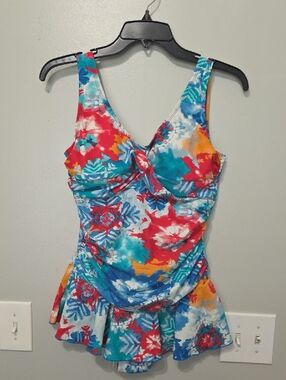 Cebb Women Floral Detailed One-Piece Swimsuit